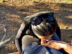 He Rips Her Stockings Then Pounds Her On The Bench