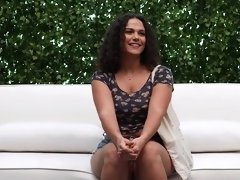 Lucky casting agent fucks curvy Latina Amorina in POV video