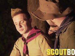 ScoutBoys DILF troop lead Adam Snow plows twink scout h
