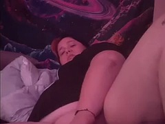 BBW Pawg rides a dildo and cums with a vibrator