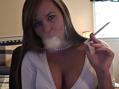Sexy smoker