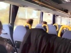 Snapchat risky blowjob and sex on the bus