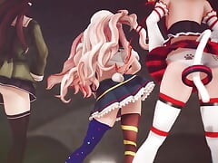 Mmd R-18 Anime Girls Sexy Dancing Clip 284