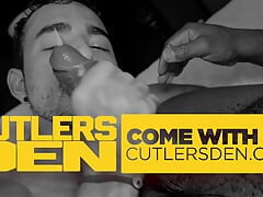Cutler's Massive Uncut Fat Cock Annihilates Dominic's Hole at Cutler's Den