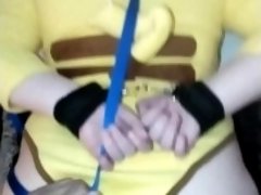 Chubby Tied Up Teen In Pikachu Onesie Creampied by BBC