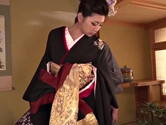 Yuna Shiratori strips for cock and fucks like a queen