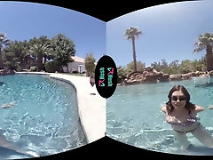 Veronica Valentine fucked after a swim in the pool